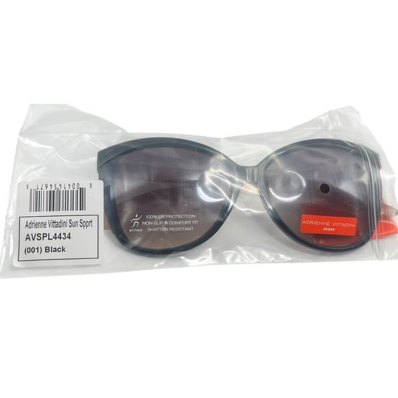 Adrienne Vittadini Cateye Sunglasses in Black - Picture 5 of 6